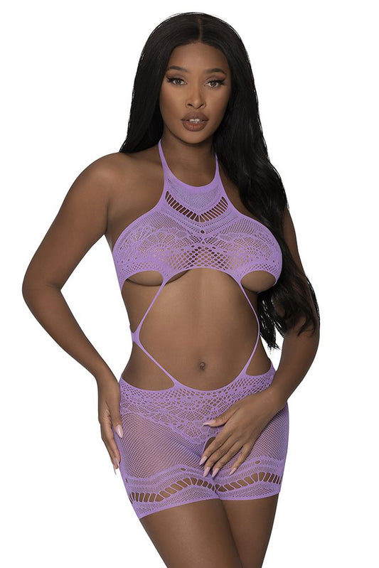 Magic Silk Seamless Crotchless Romper