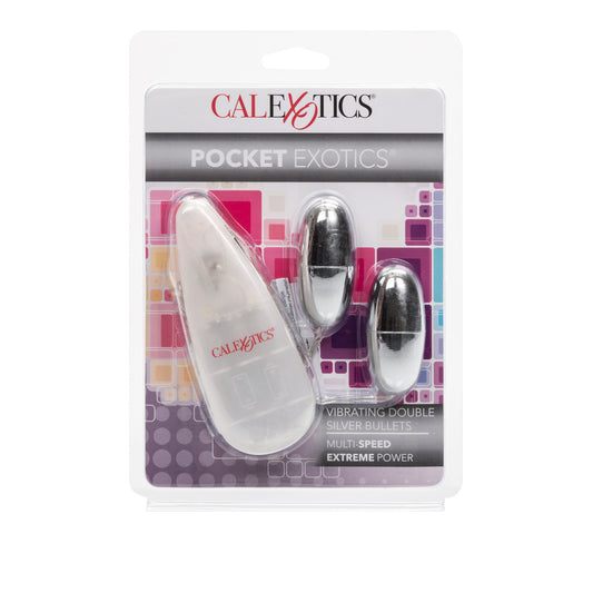 CalExotics Pocket Exotics Double Silver Bullets Viberators